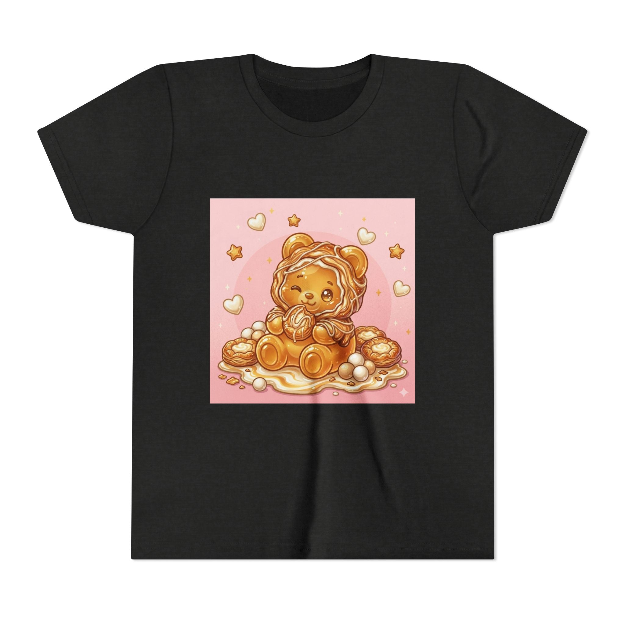 Cheese Danish Gooey Gummy Bear in Puff PJs Graphic Tee