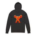 Weightlifting, Orange Oozy Buff Bear Gummy Gym Addition- Workout Sweatshirt
