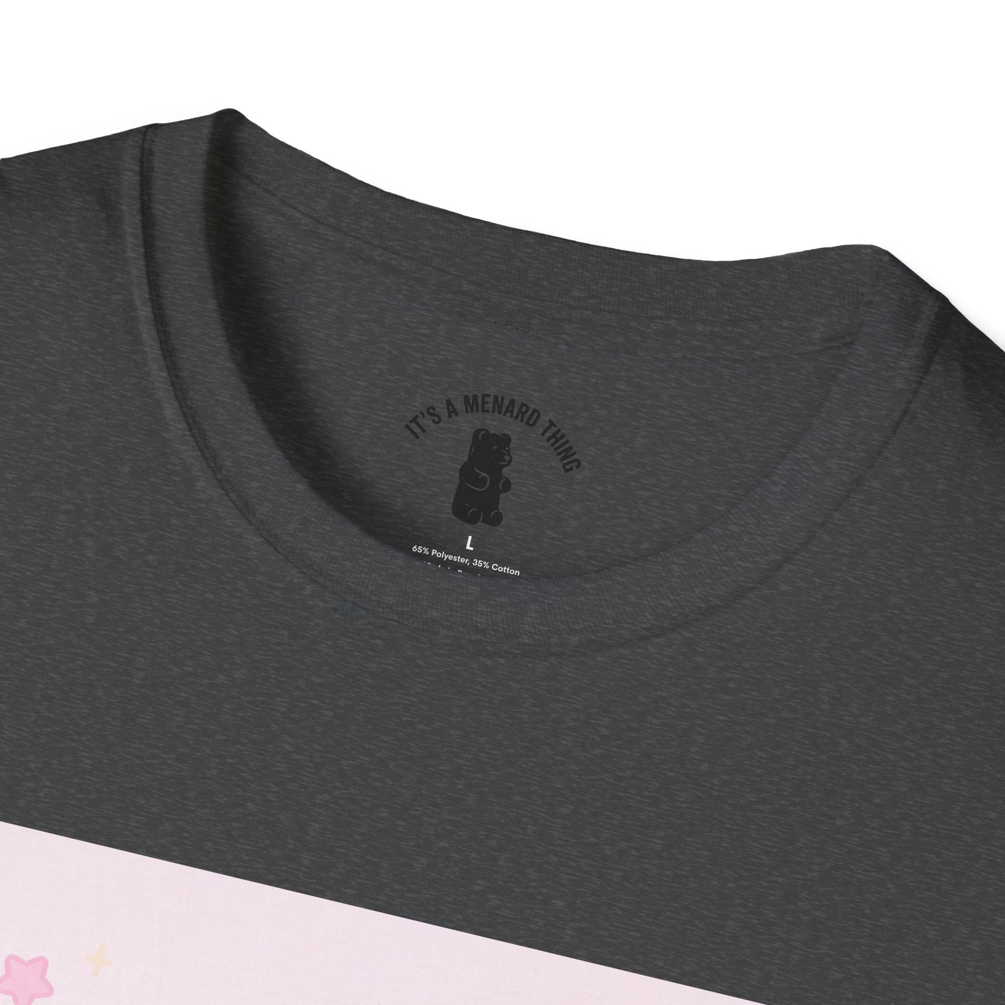 Crying Pink Gooey Gummy Bear- Graphic Tee