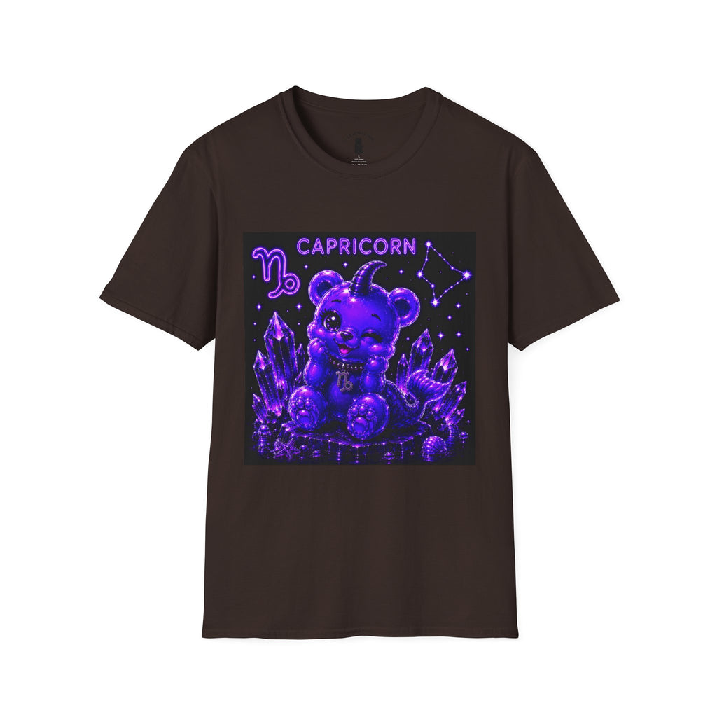 Capricorn Zodiac Constellation Oozy Bear Friend- Graphic Shirt