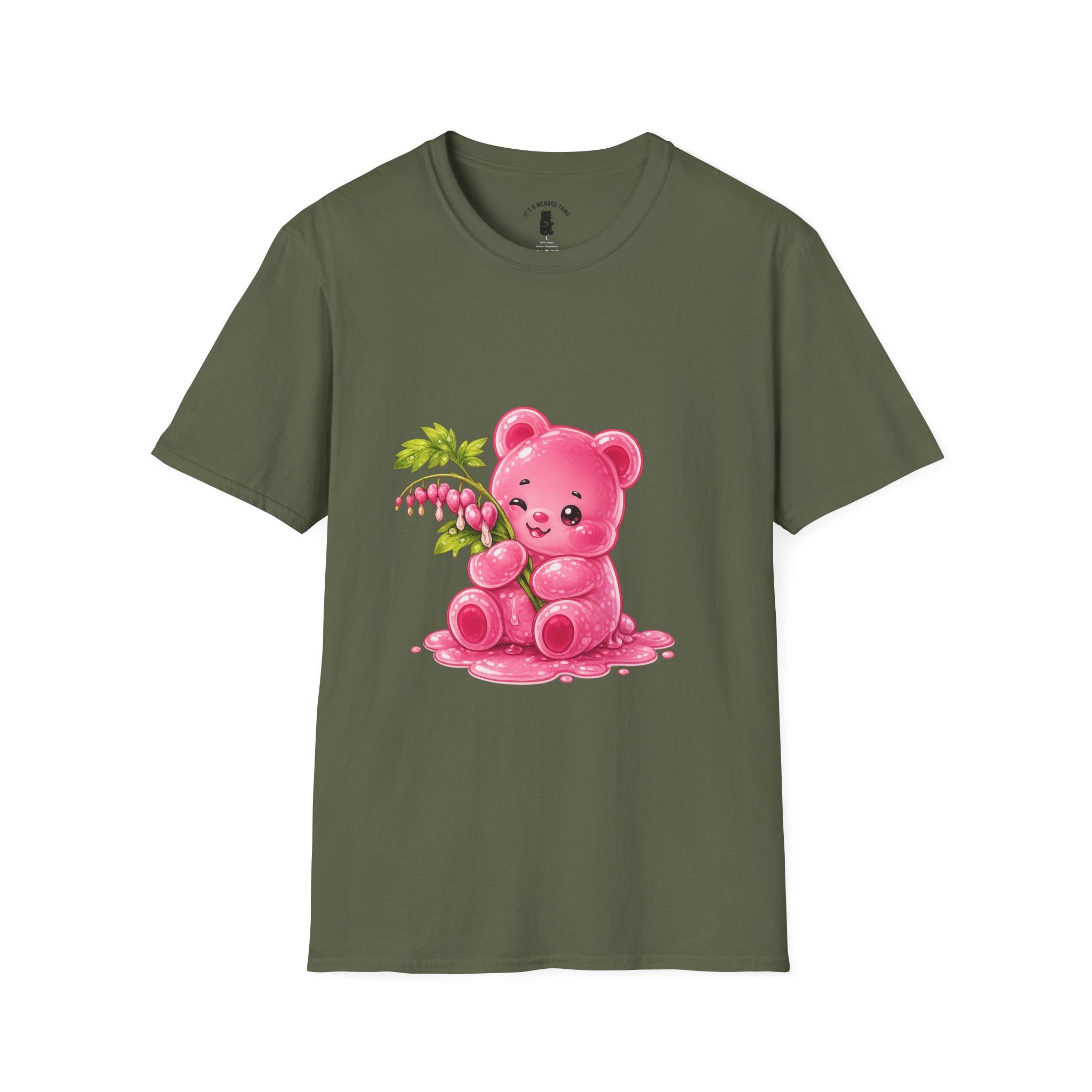 Praising Bleeding Hearts, Pink Oozy Bear Gummy Special- Graphic Shirt