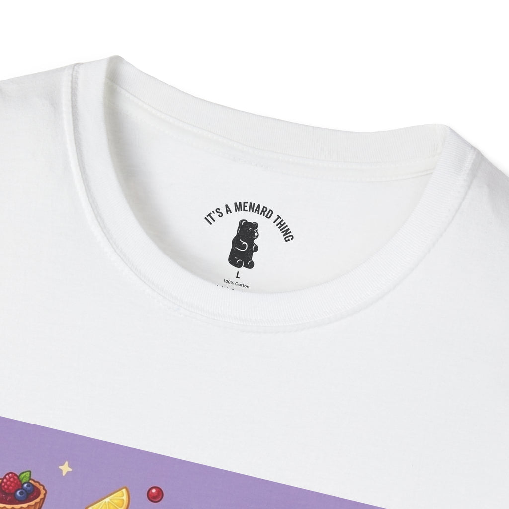 Mixed Berry Tart, Exotic Gooey Gummy Bear — Kawaii Graphic T-Shirt
