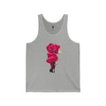 Pink Shiny Pin Up Oozy Bear In Heels, Special Addition Gummy- Graphic Tank Top (Adults Only!)