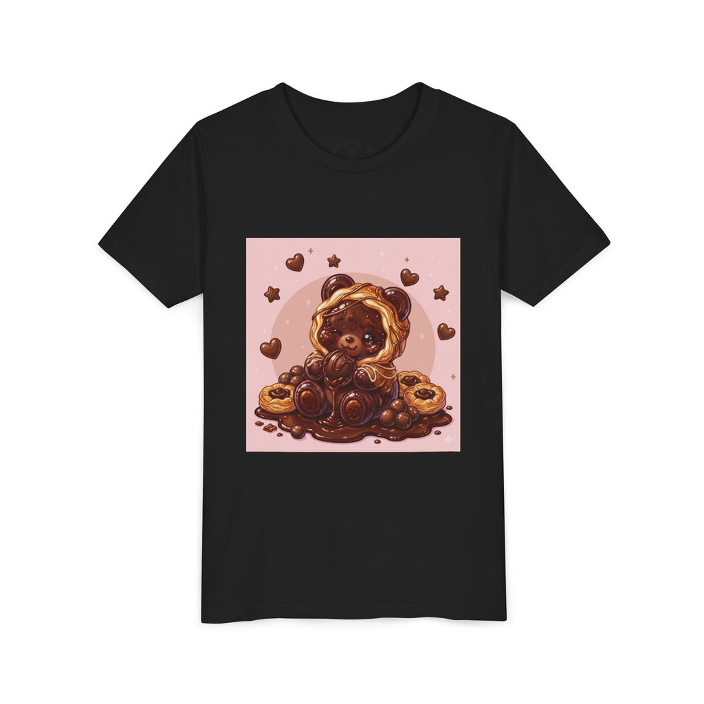 Chocolate Danish Gooey Gummy Bear Cute Kids Shirt