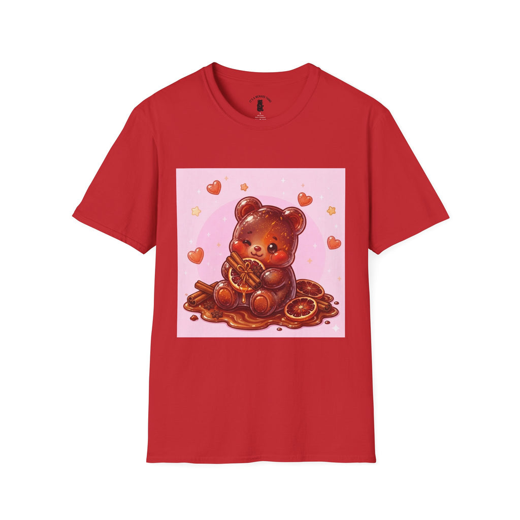 Blood Orange Cinnamon Gooey Gummy Bear — Adorable Graphic T-Shirt