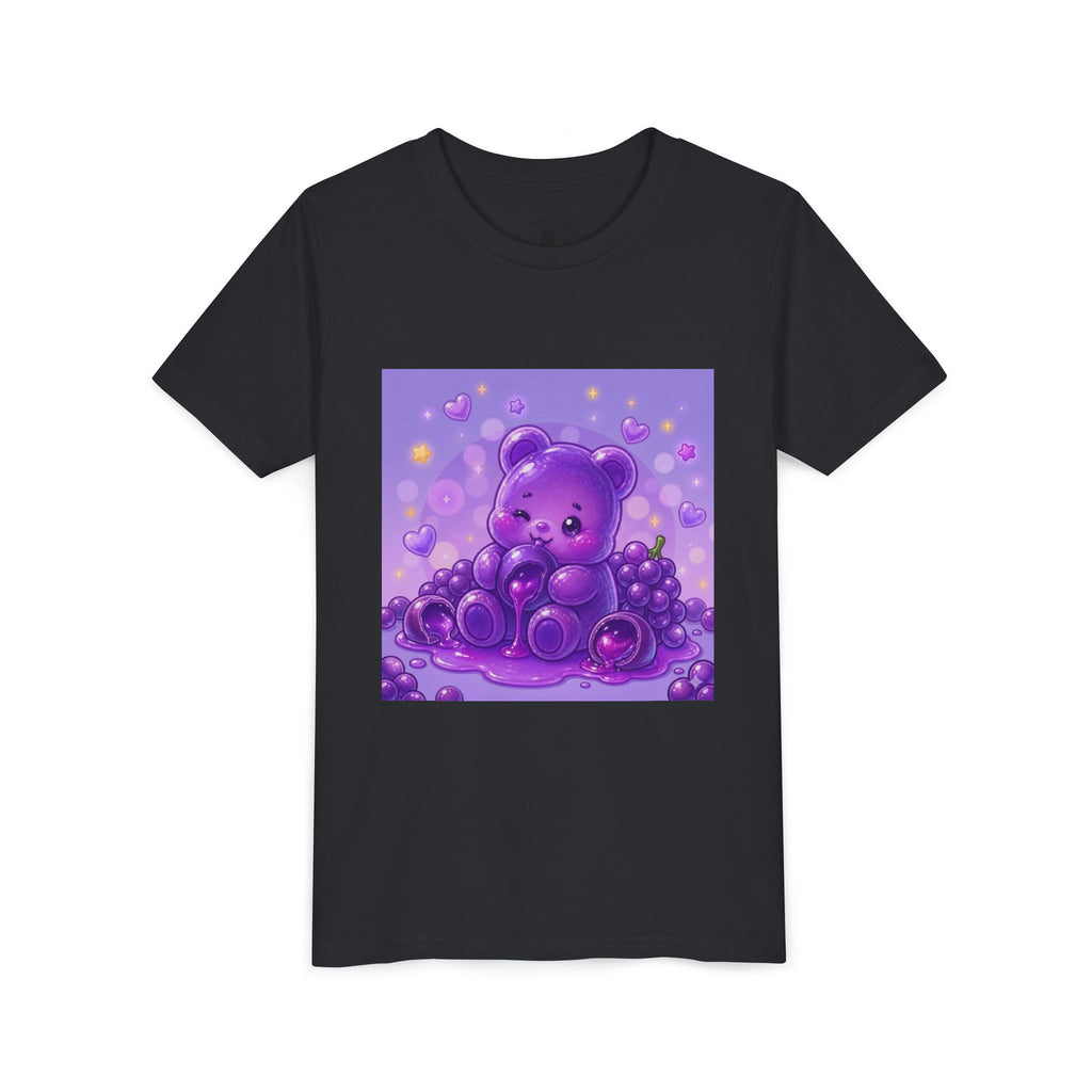 Gooey Grape Gummy Bear Cute Kids Shirt
