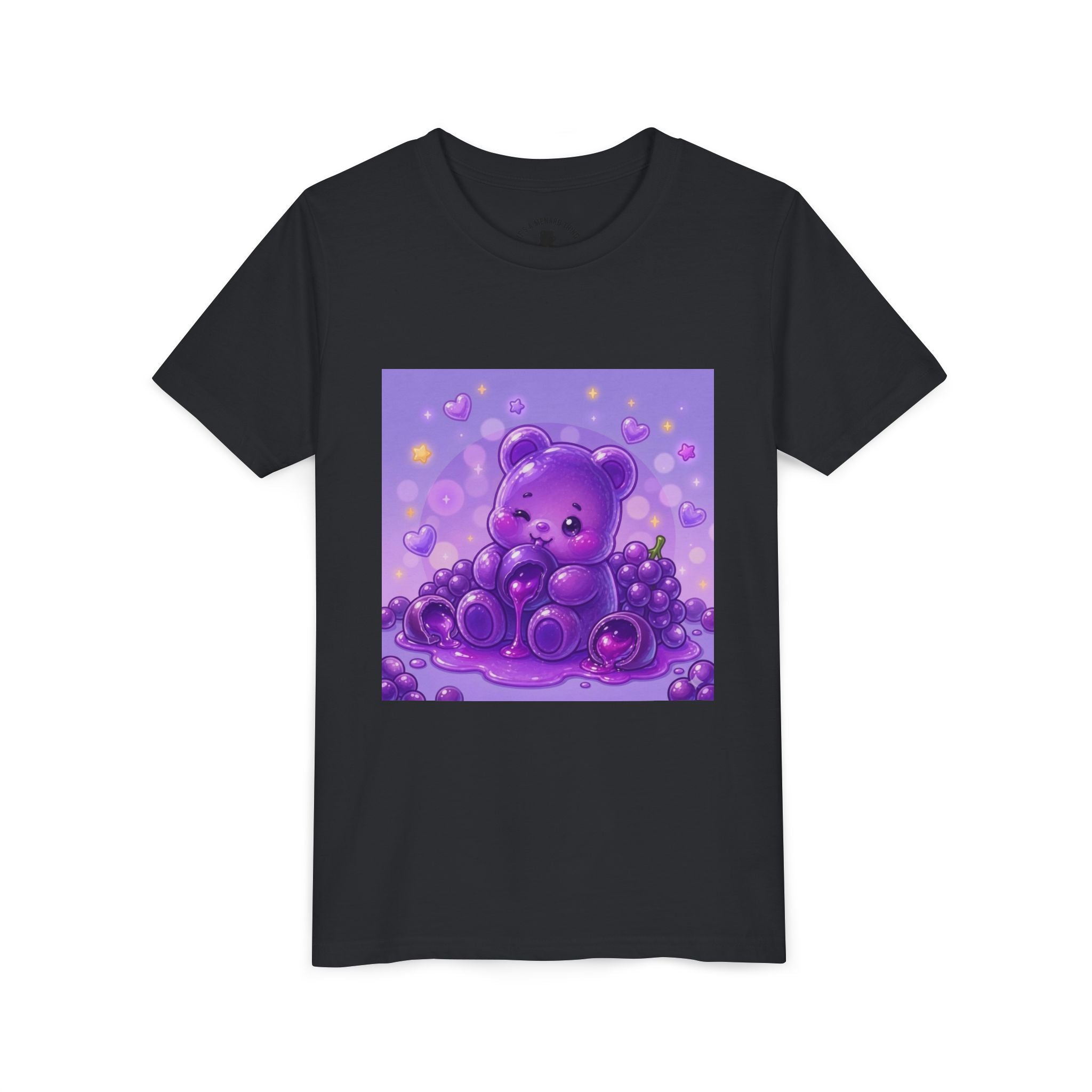 Gooey Grape Gummy Bear Cute Kids Shirt