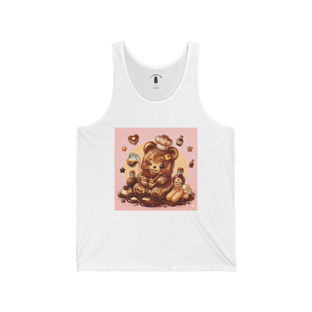 Treat me To Some Tiramisu Please, Gooey Gummy Bear— Cute Graphic Tank Top