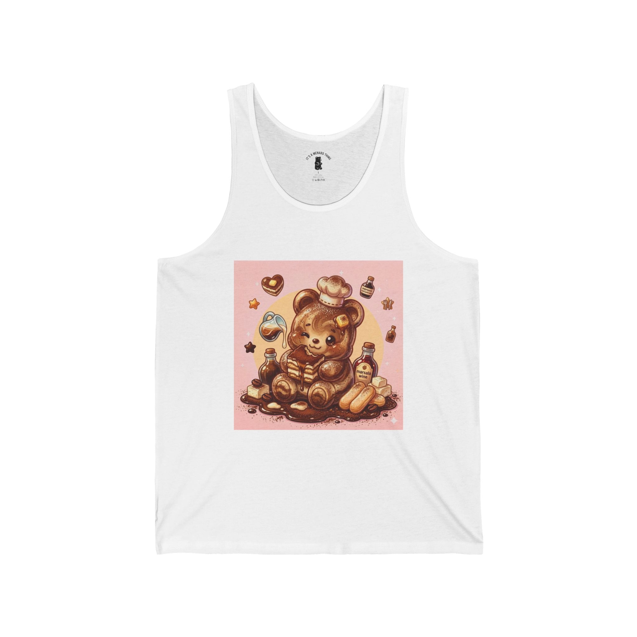 Treat me To Some Tiramisu Please, Gooey Gummy Bear— Cute Graphic Tank Top