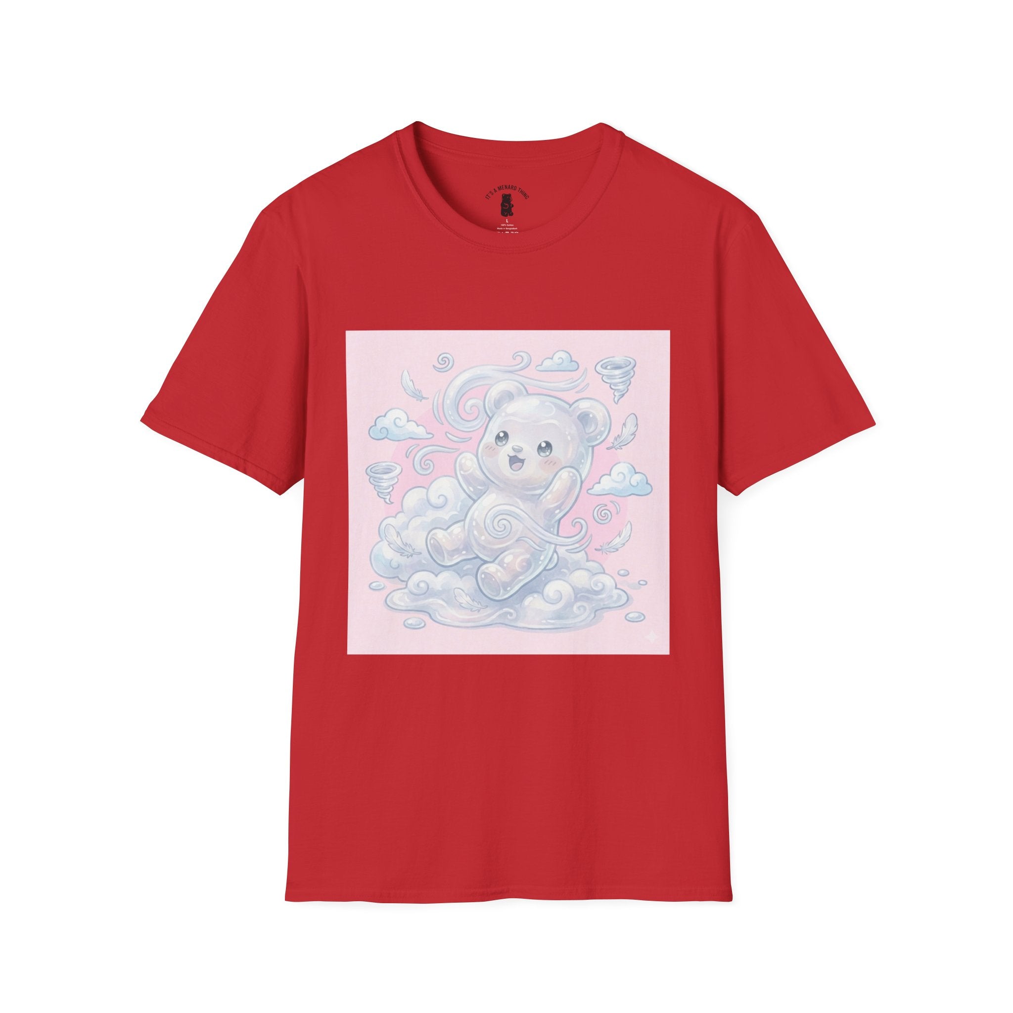 Elemental, Air White Gooey Gummy Bear — Pastel Graphic Tee