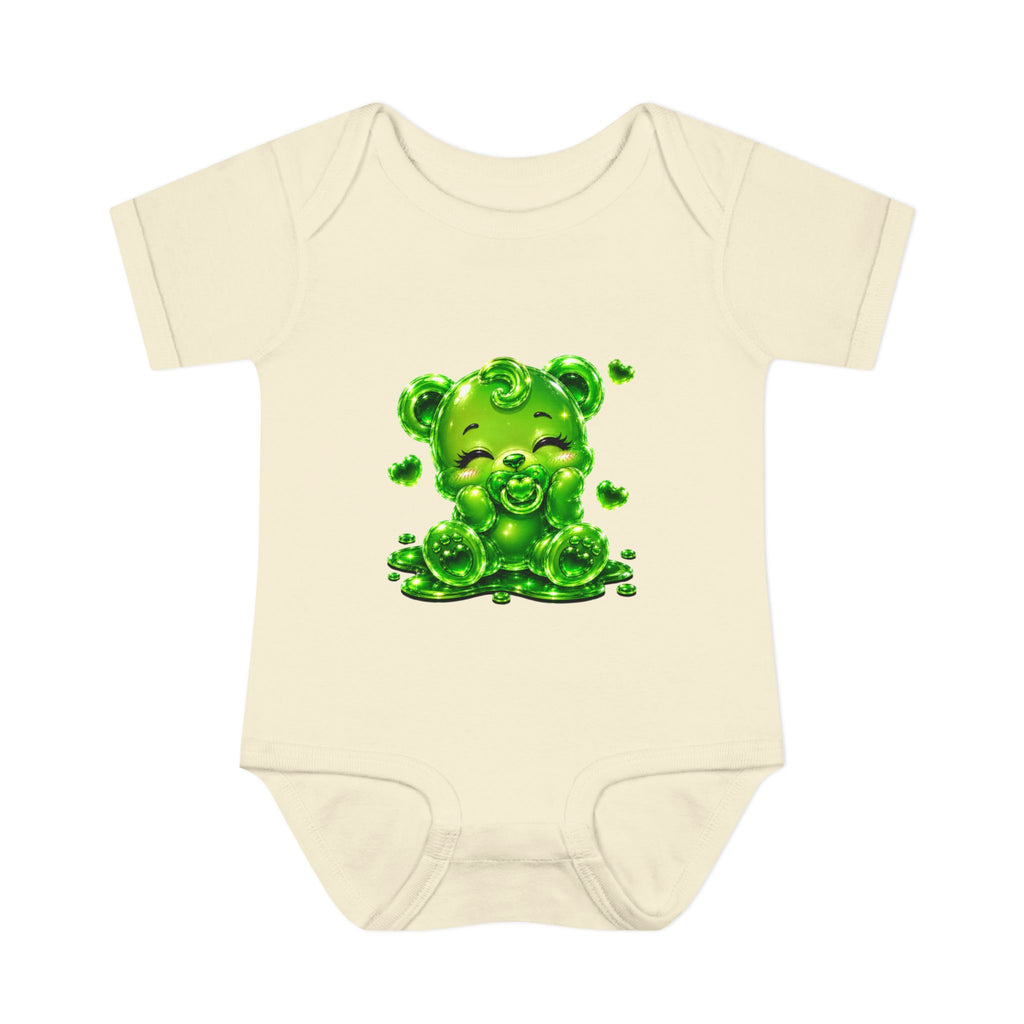 Happy Oozy Baby Gummy Bear Cutie Addition- Graphic Onesie