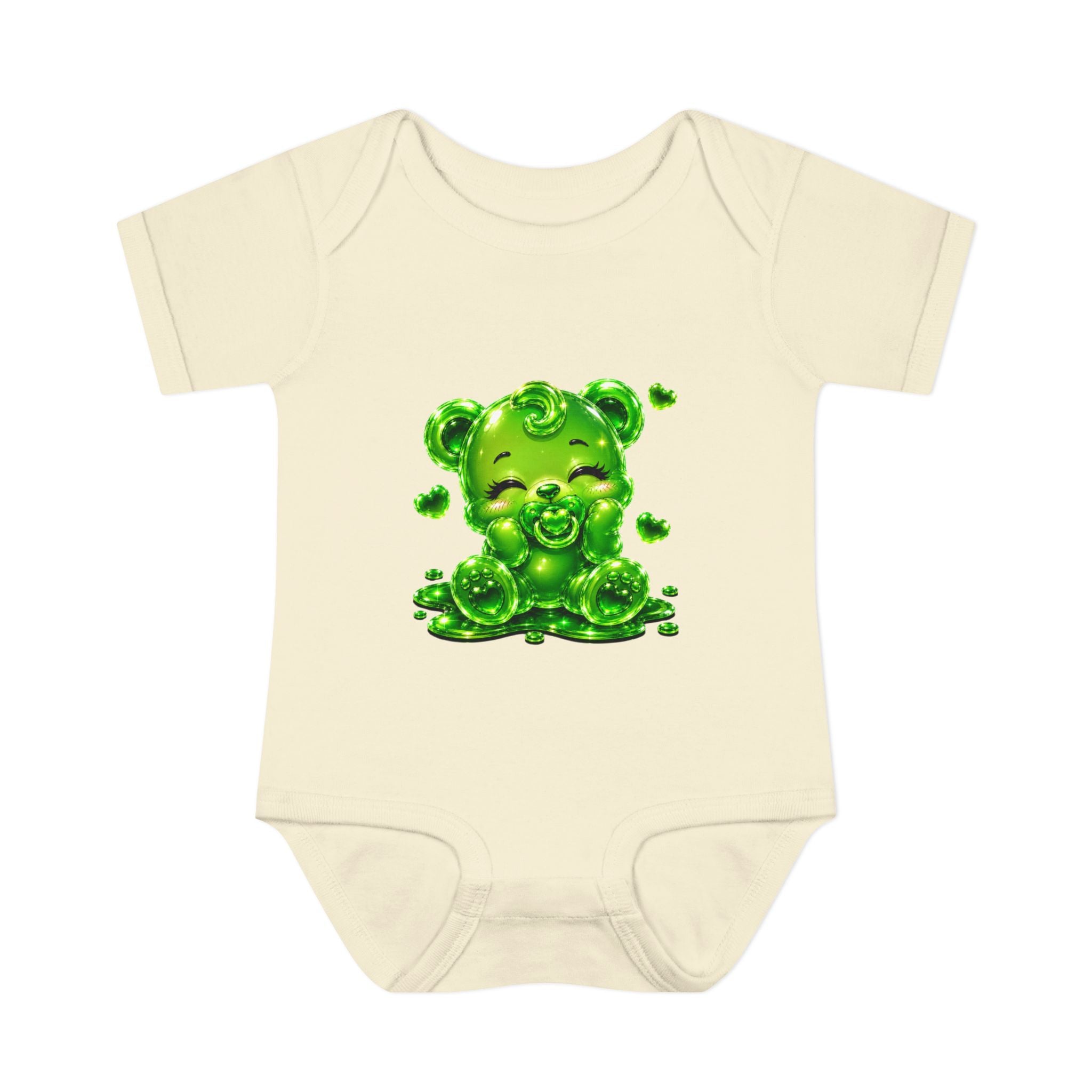 Happy Oozy Baby Gummy Bear Cutie Addition- Graphic Onesie