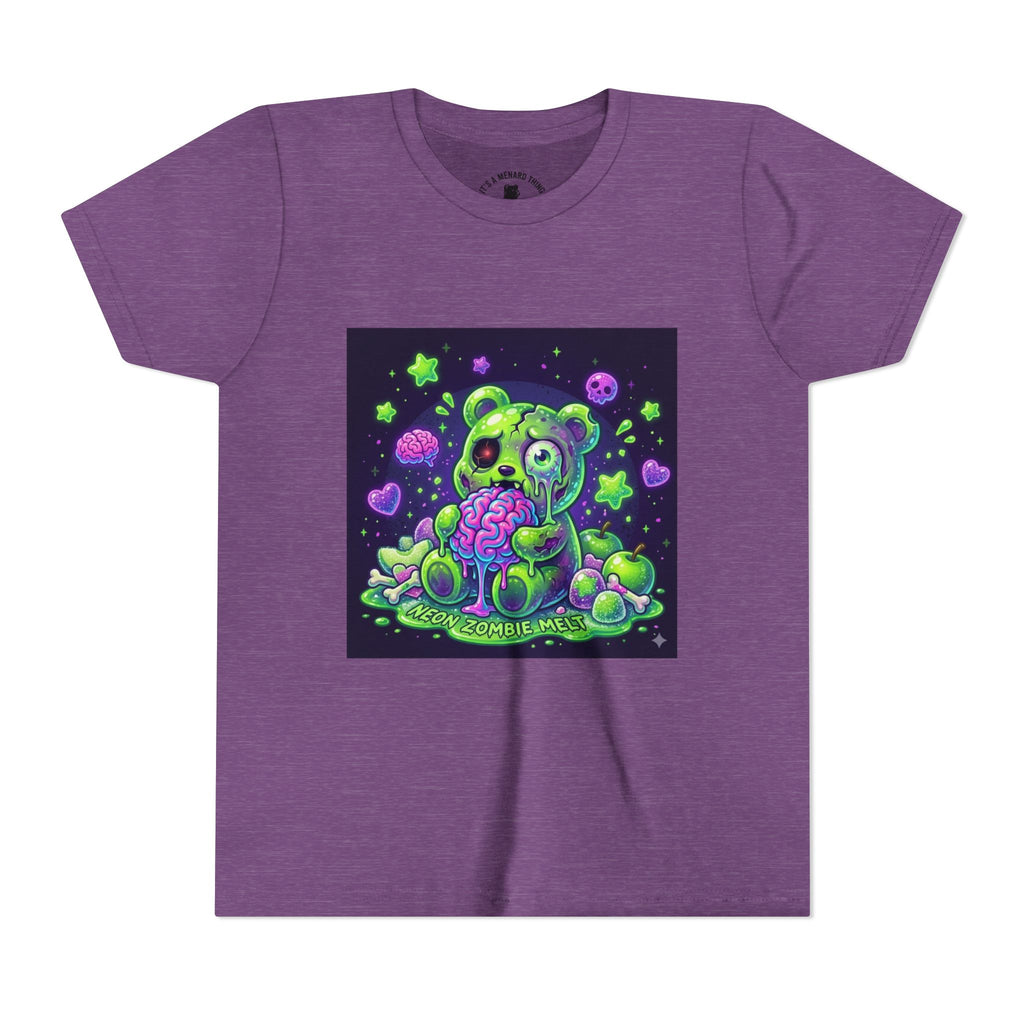 Neon Zombie Gooey Gummy Bear Graphic Tee
