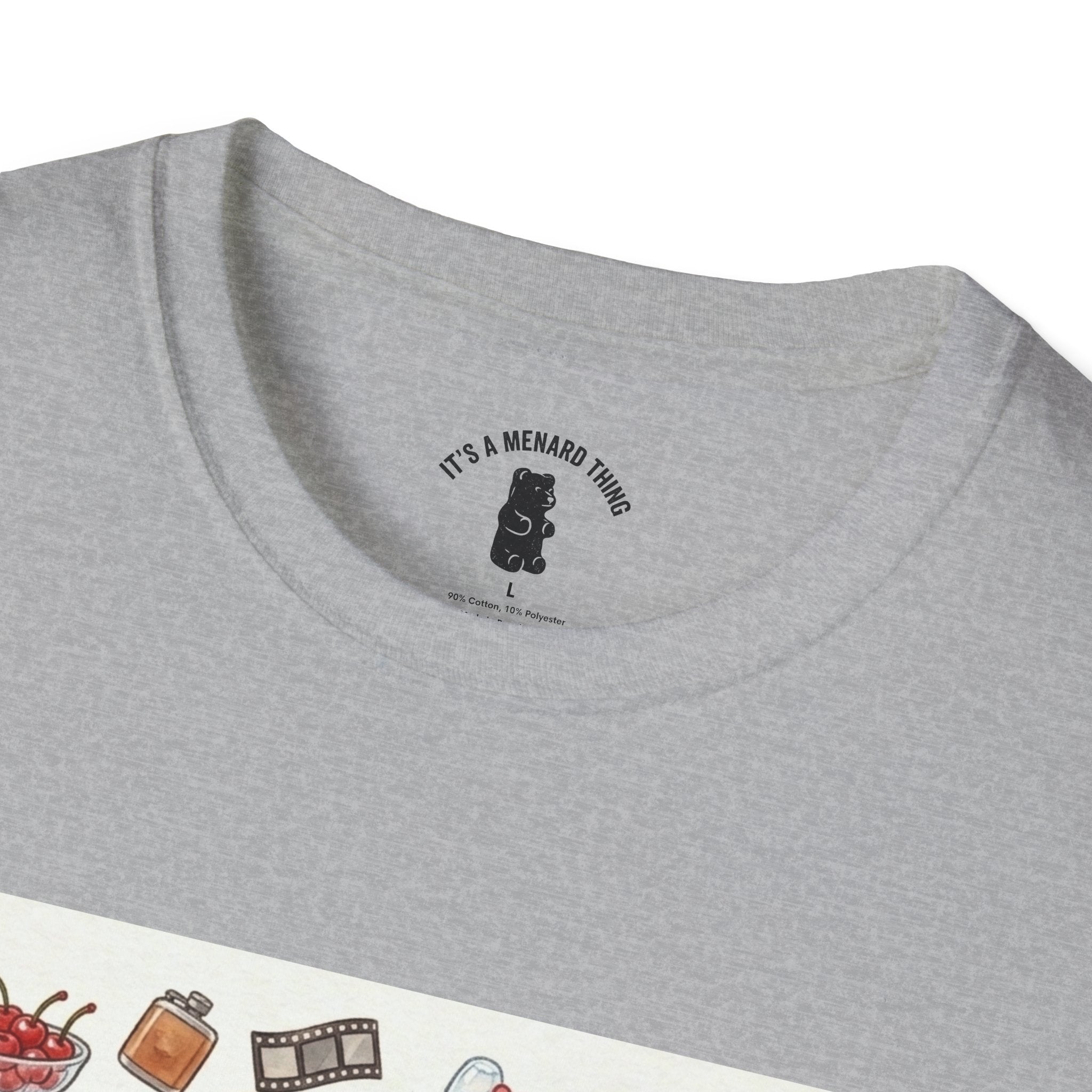Shirley Temple Boozy Gooey Gummy Bear- Kawaii Graphic T-Shirt