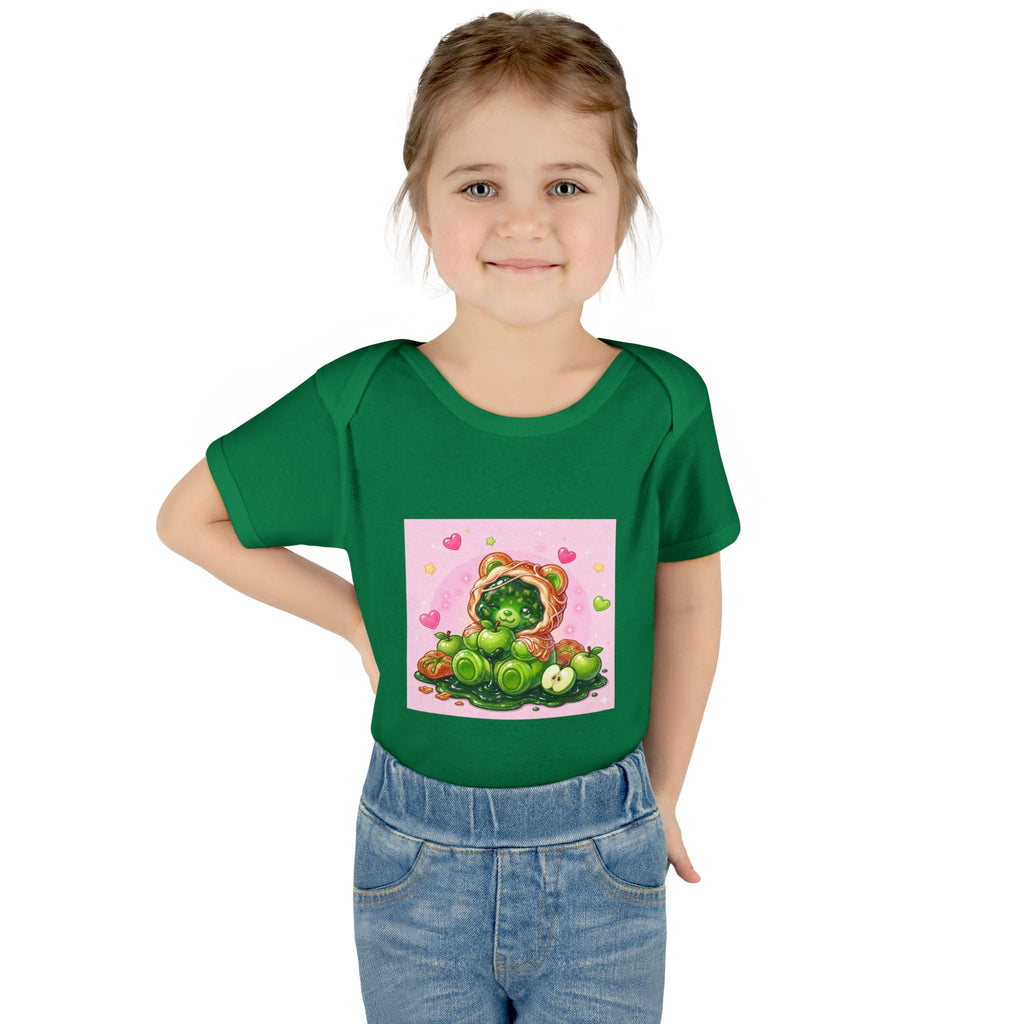 Green Apple Danish Gooey Gummy Bear in Puff PJs