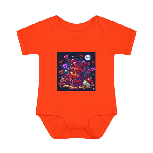 Baby Bodysuit - Cute Vampire Gooey Gummy Bear