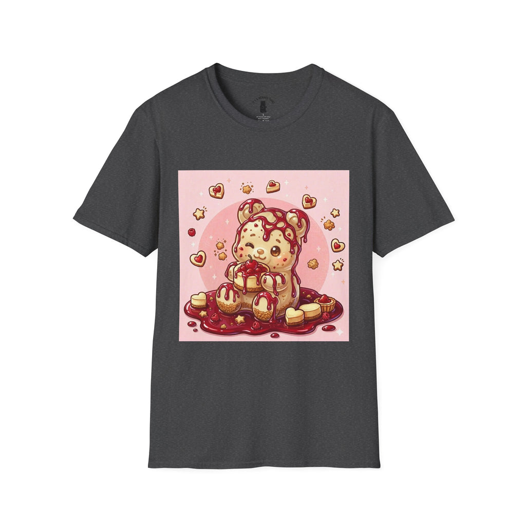 Raspberry Cheese Cake Gooey Gummy Bear — Kawaii Grapic T-Shirt