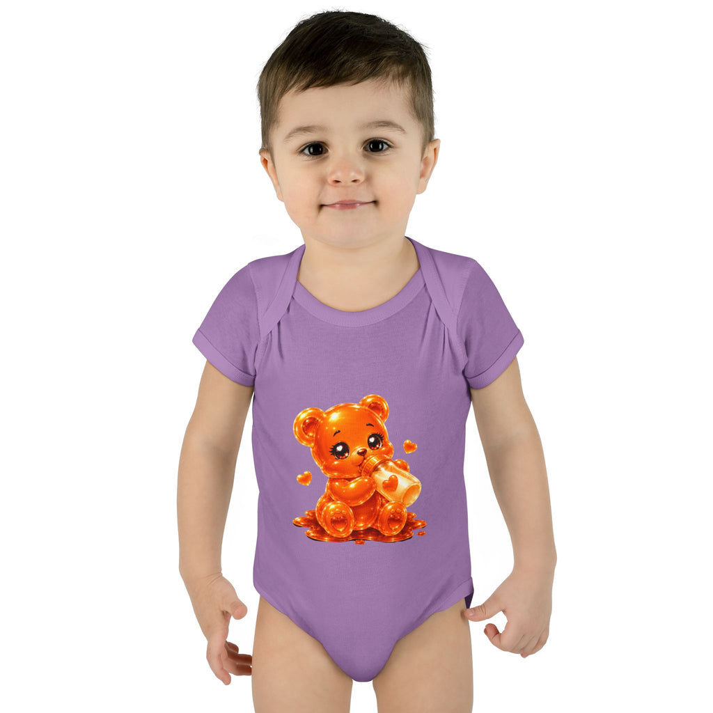 Snack Time, Oozy Baby Gummy Bear Cutie Special Addition- Graphic Onesie
