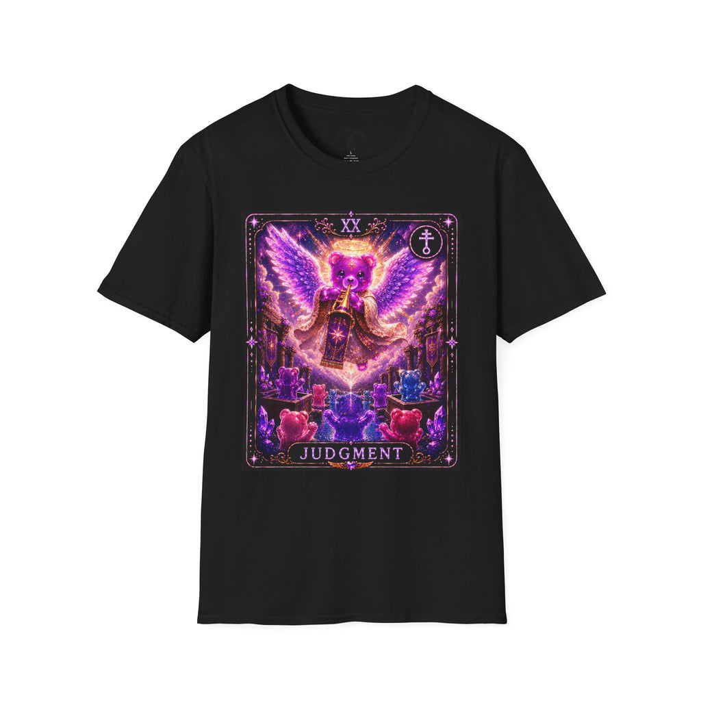 Judgment Tarot Mystic Purple Angel Oozy Bear Gummy Special Addition- Graphic Shirt
