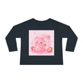 Strawberry Milk Oozy Bear Friend- Graphic Long Sleeve Shirt