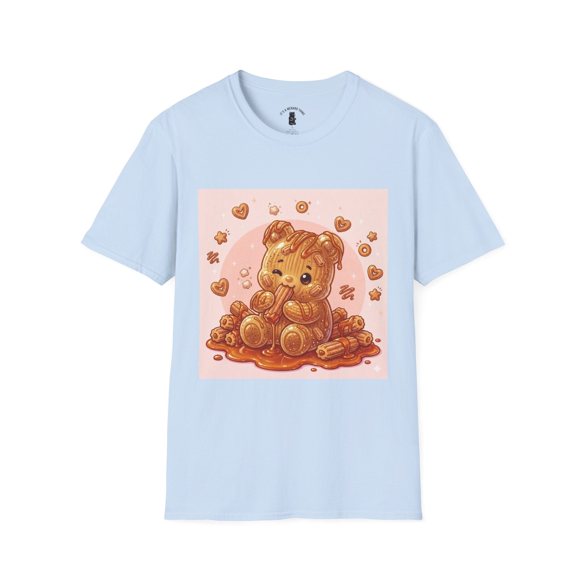 Cinnamon Churro & Dulc de Leche Gooey Gummy Bear — Cute Graphic T-Shirt