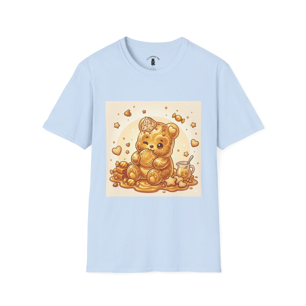 Butterscotch Drizzle Gooey Gummy Bear — Kawaii Graphic T-Shirt