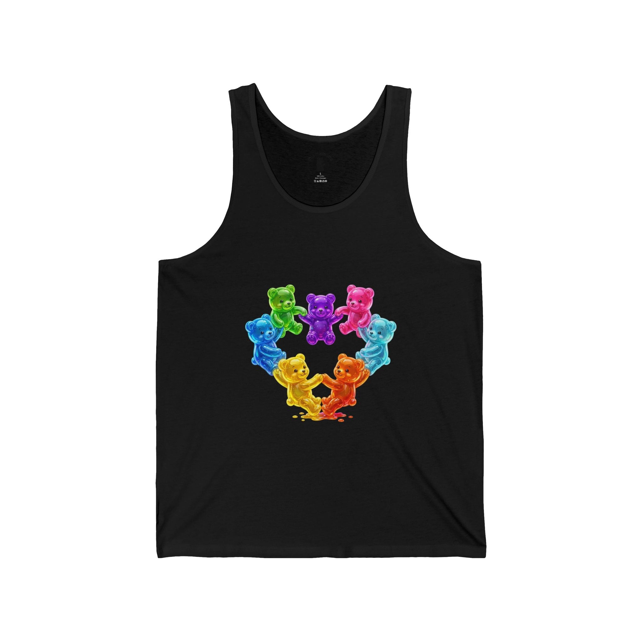 Rainbow Friends, Neon Oozy Bears Special Addition- Graphic Tank Top