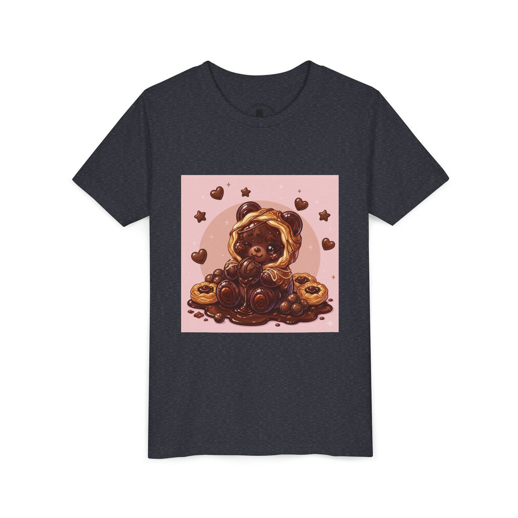 Chocolate Danish Gooey Gummy Bear Cute Kids Shirt