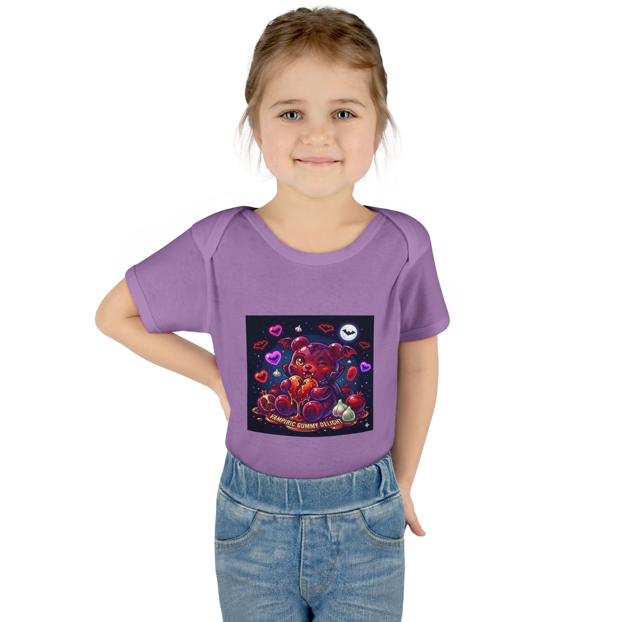 Baby Bodysuit - Cute Vampire Gooey Gummy Bear