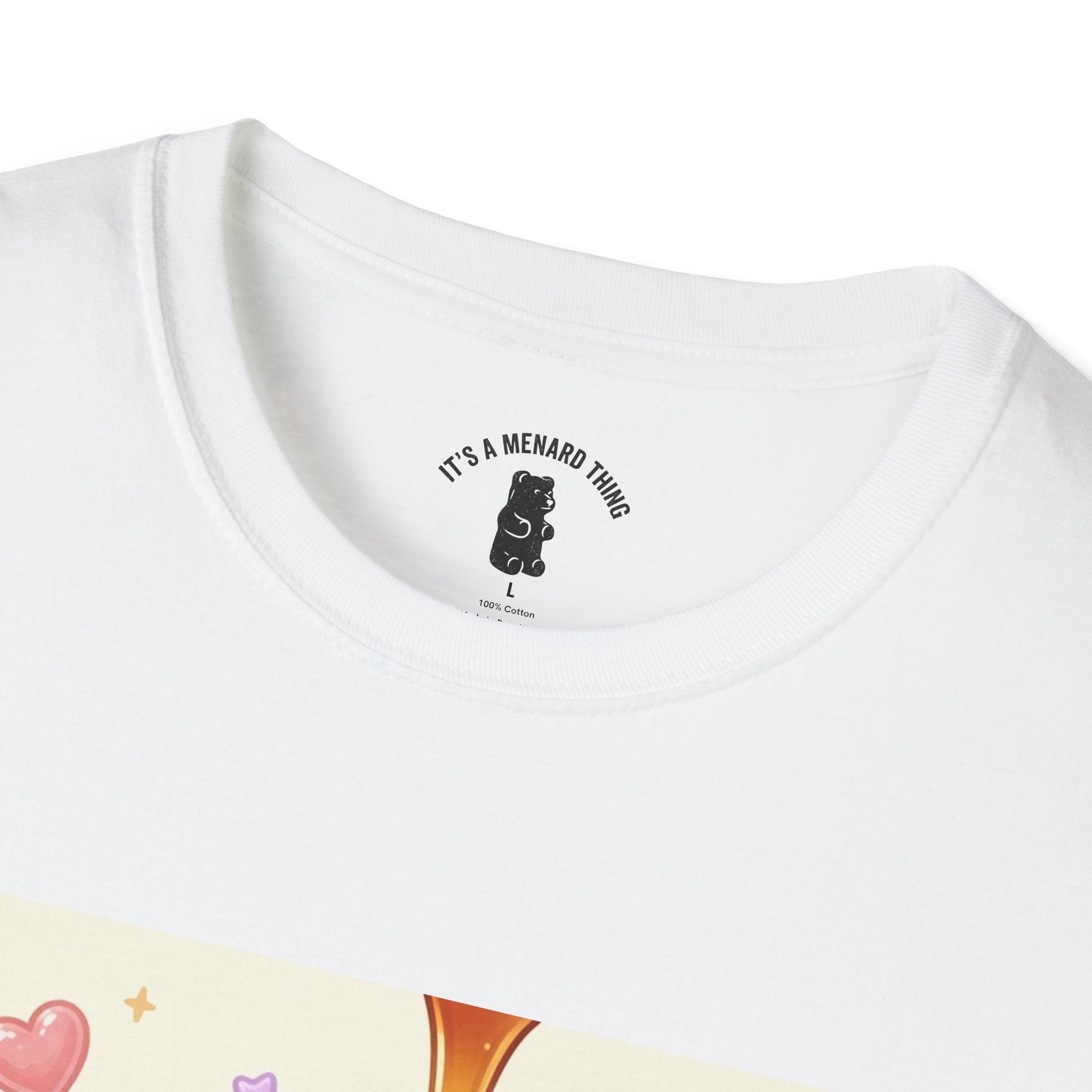 Cute Thick Fluffy Pancake Gooey Gummy Bear — Kawaii Illustration