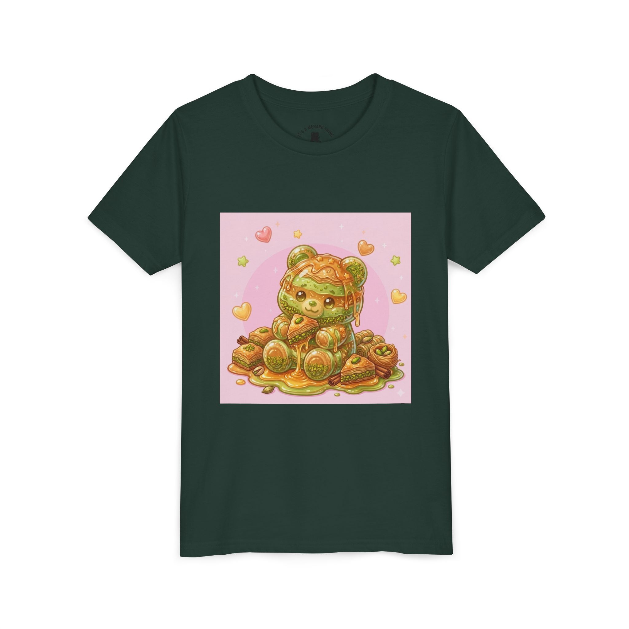 Baklava Dessert Gooey Gummy Bear Graphic