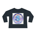 Superhero Blue Oozy Bear- Graphic Long Sleeve Shirt