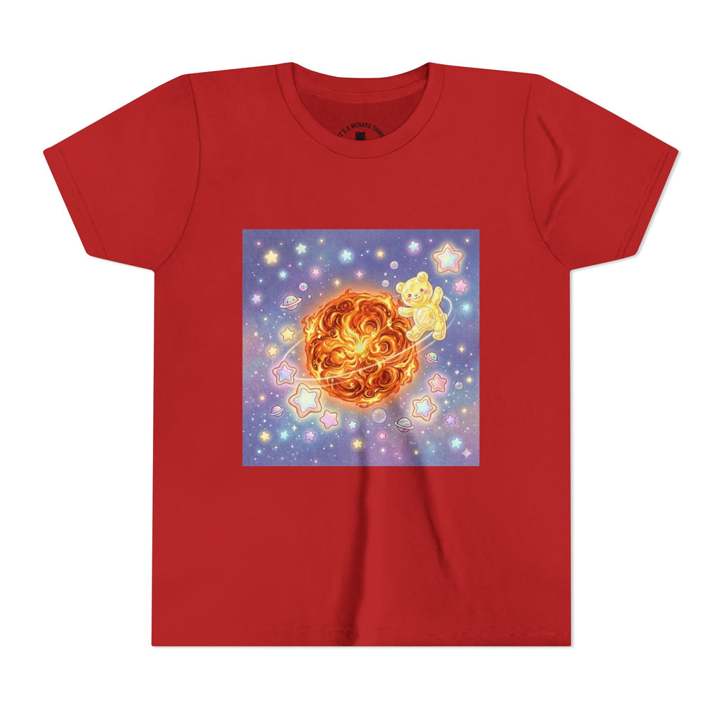 Toasted Cinnamon Sun Gooey Crystal Gummy Bear —Stars Galaxy Design