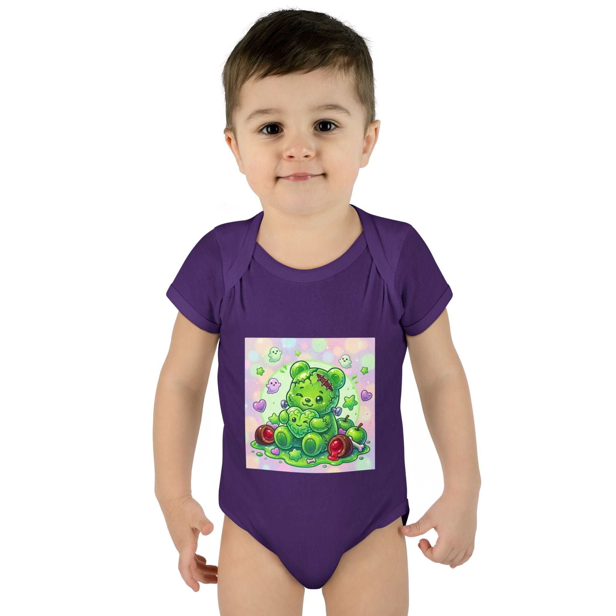Baby Bodysuit Franken-Gooey-Gummy Stein Halloween