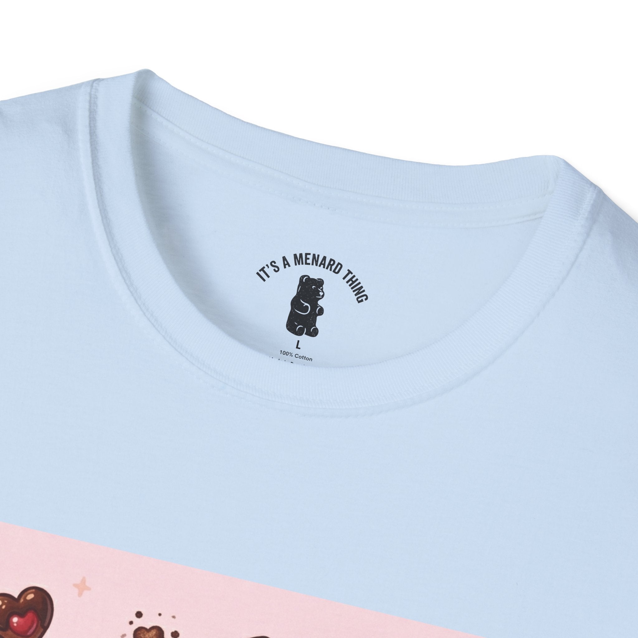 Chocolate Molten Lava Cake Gooey Gummy Bear — Cute Graphic Tee