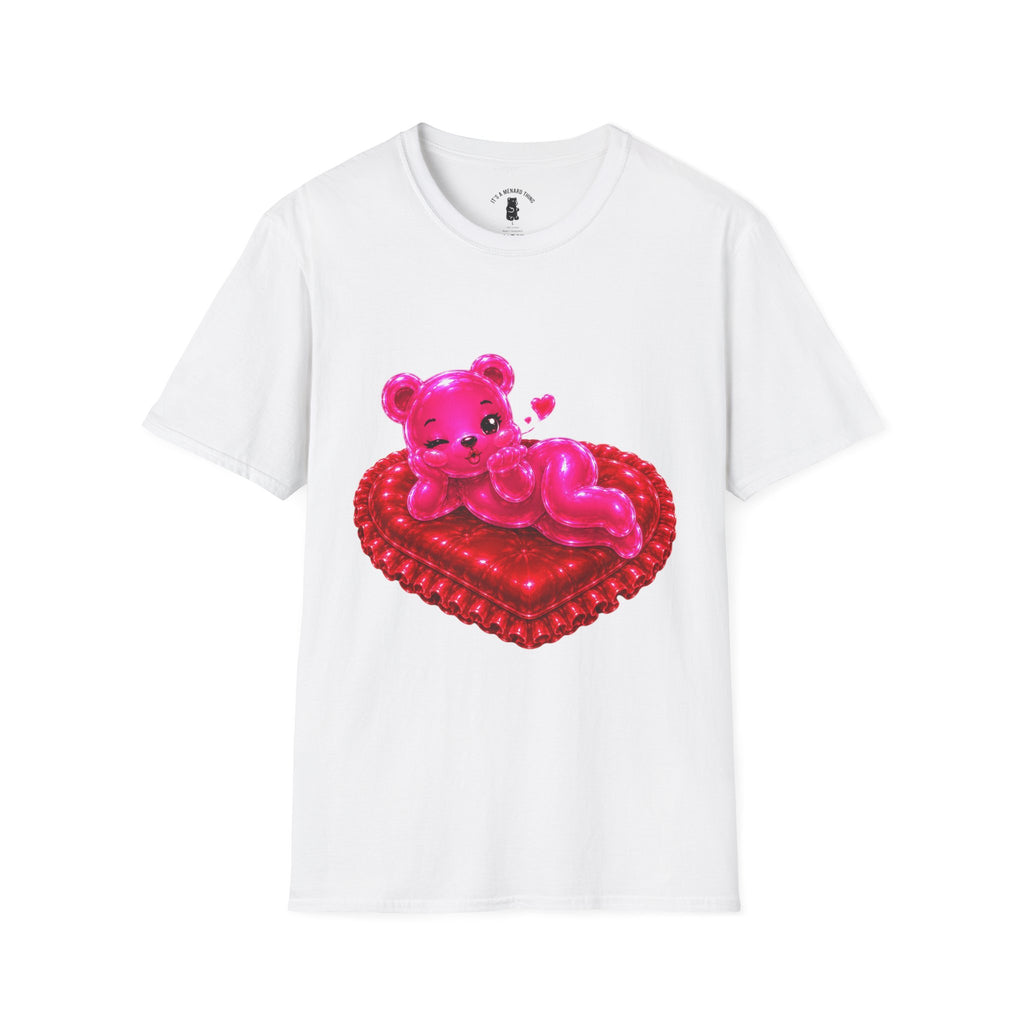 Valentines Addtion, Love me Long time Oozy Bear- Graphic Shirt (Adult Only)