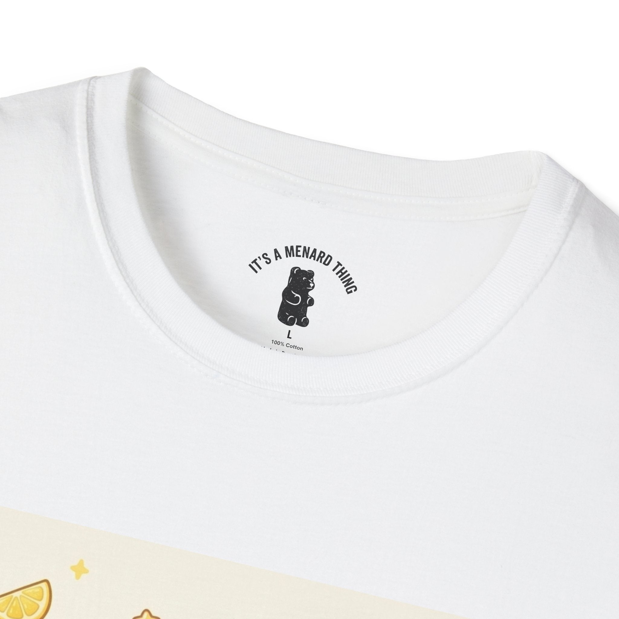 Frosted Lemon Bunt Cake Gooey Gummy bear— Kawaii Graphic Tee