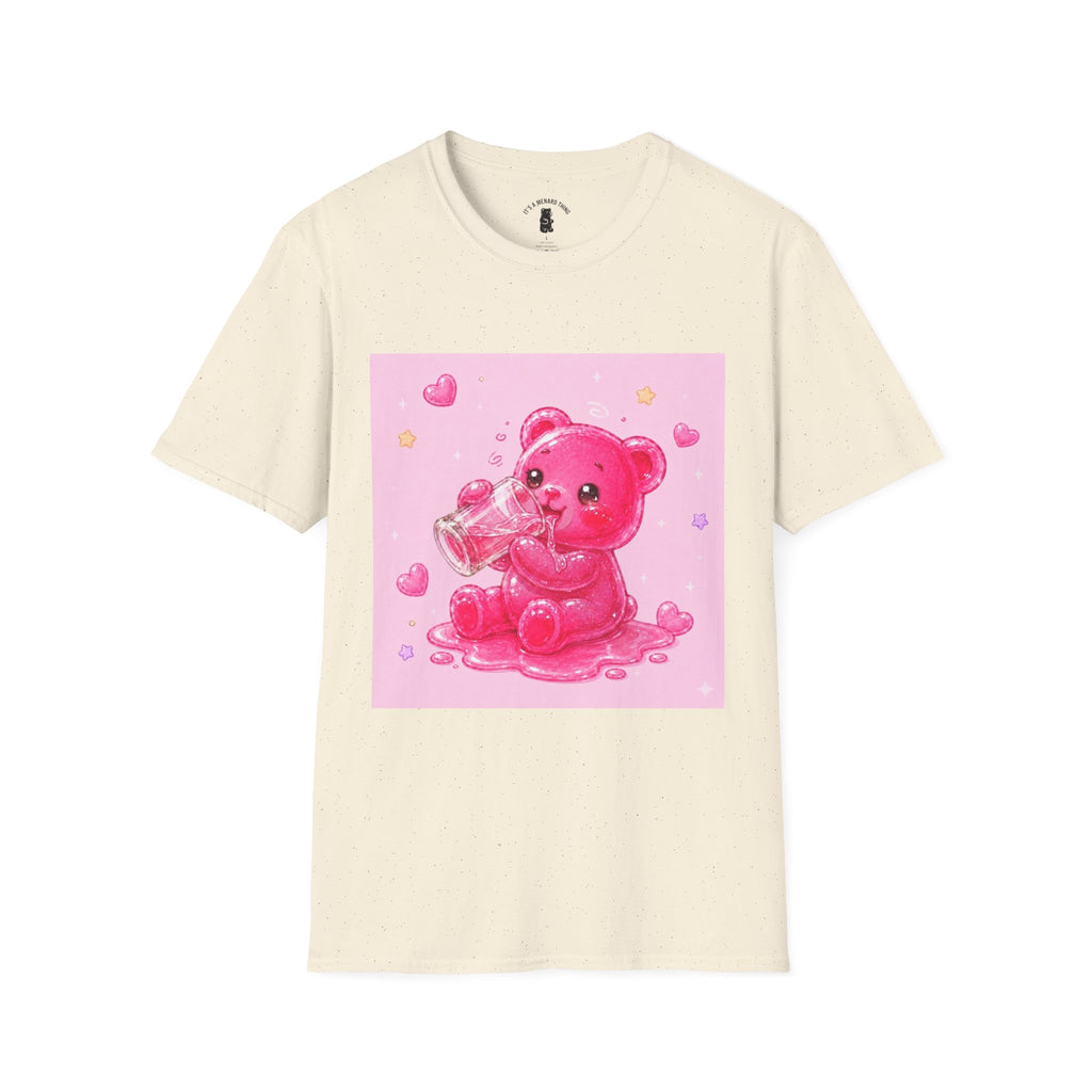 Sugar Shock Shot, Boozy Gooey Gummy Bear- Kawaii Graphic T-Shirt