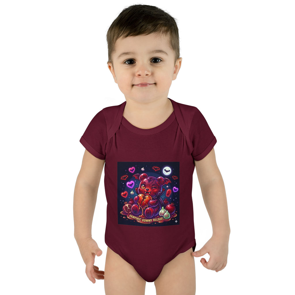 Baby Bodysuit - Cute Vampire Gooey Gummy Bear