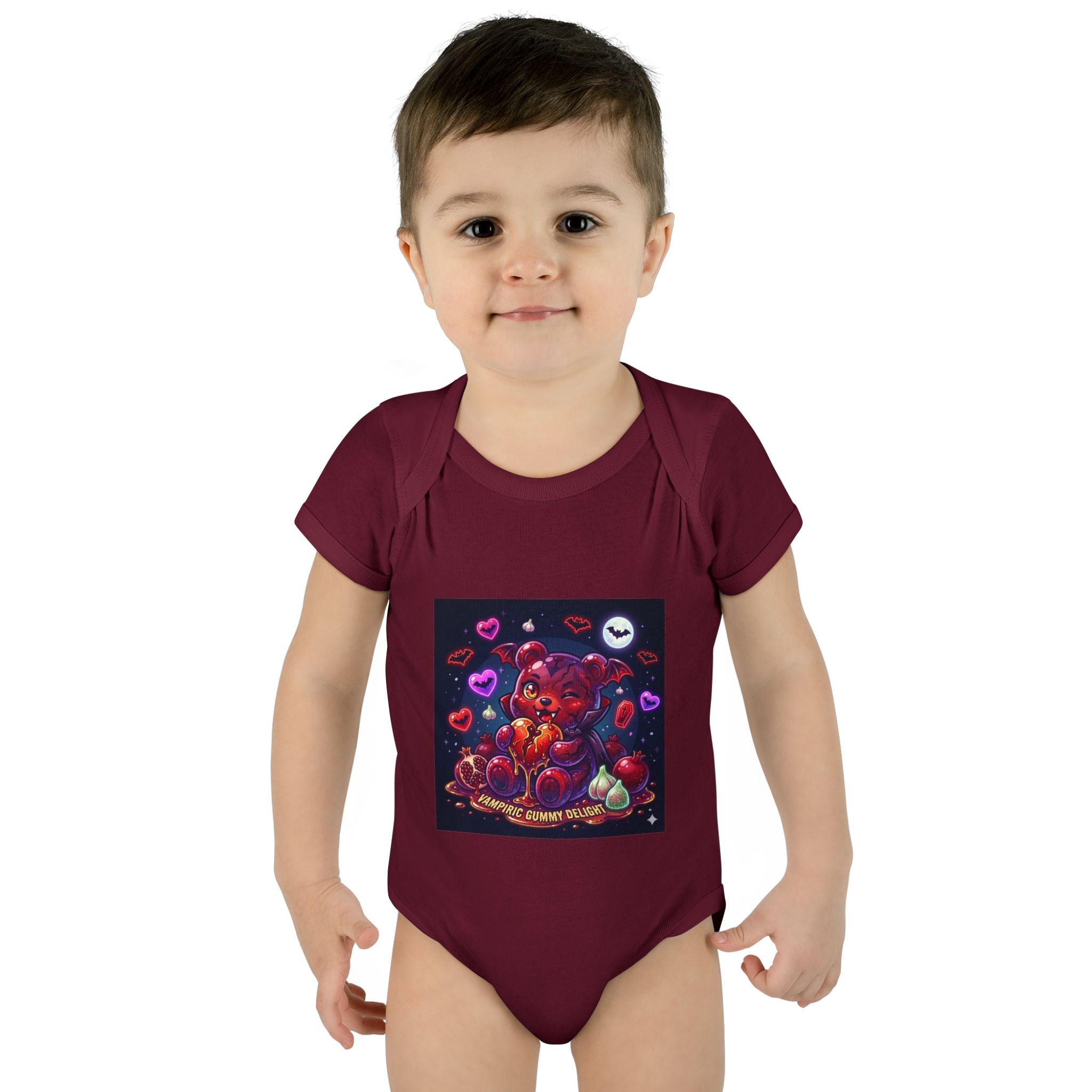 Baby Bodysuit - Cute Vampire Gooey Gummy Bear