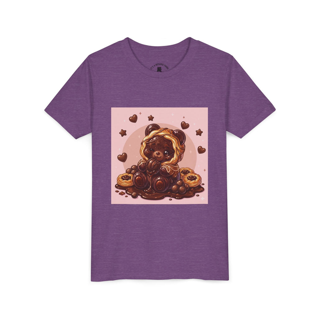 Chocolate Danish Gooey Gummy Bear Cute Kids Shirt