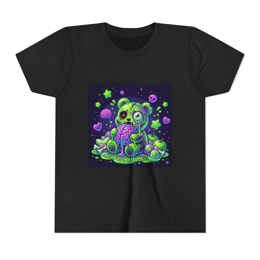 Neon Zombie Gooey Gummy Bear Graphic Tee