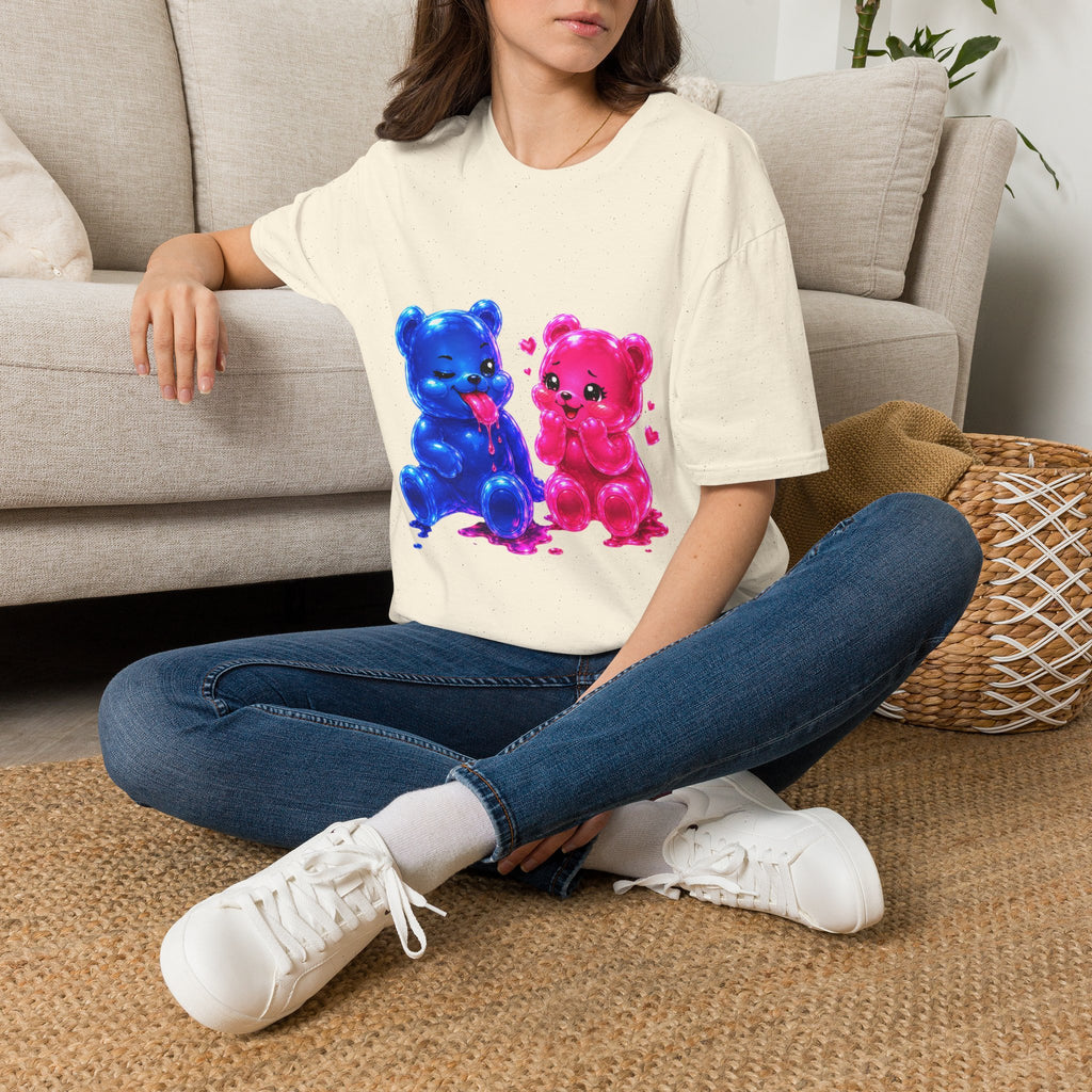 Any Suggestions? Special Additon Oozy Bears Gummy Couple- Graphic Shirt