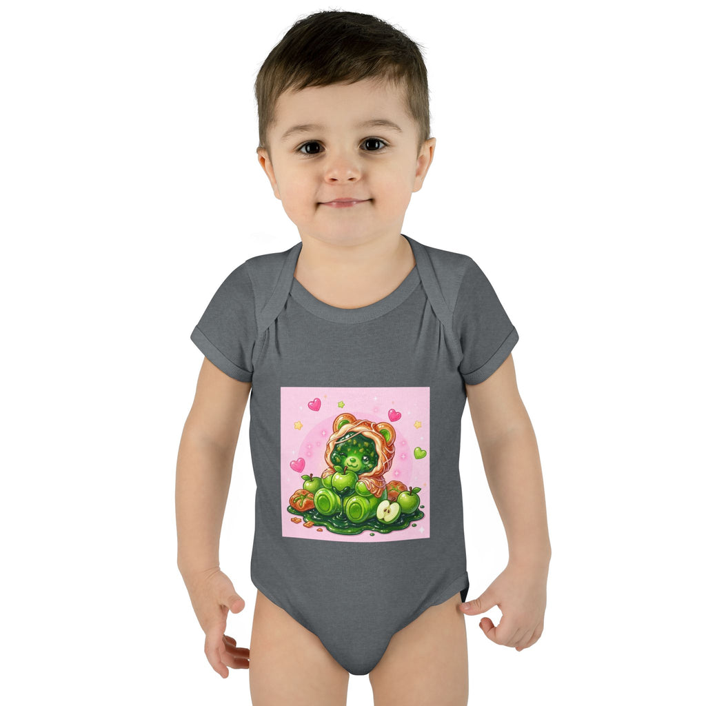 Green Apple Danish Gooey Gummy Bear in Puff PJs