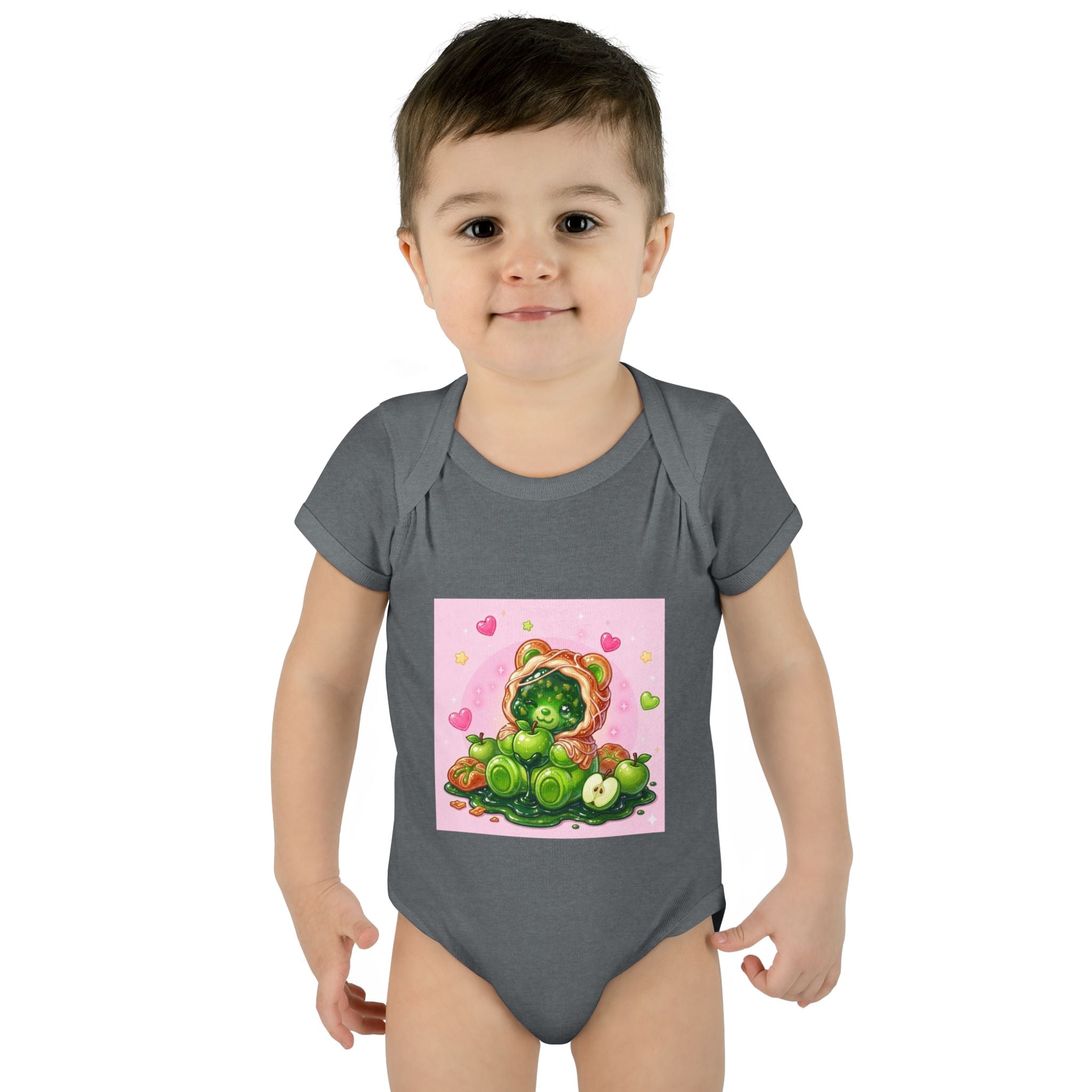 Green Apple Danish Gooey Gummy Bear in Puff PJs