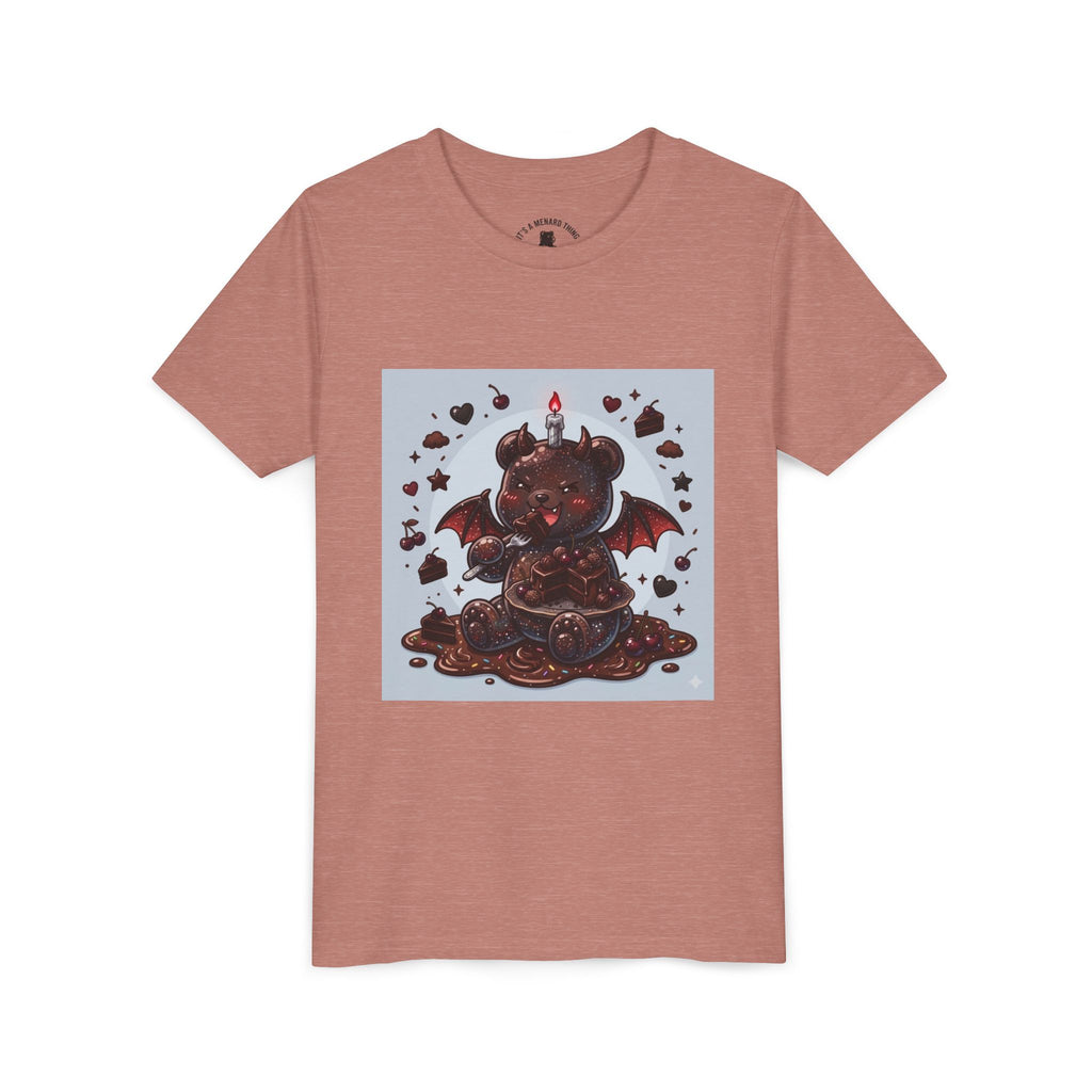 Devils Food Cake, Fudge Gooey Gummy Bear Youth Shirt