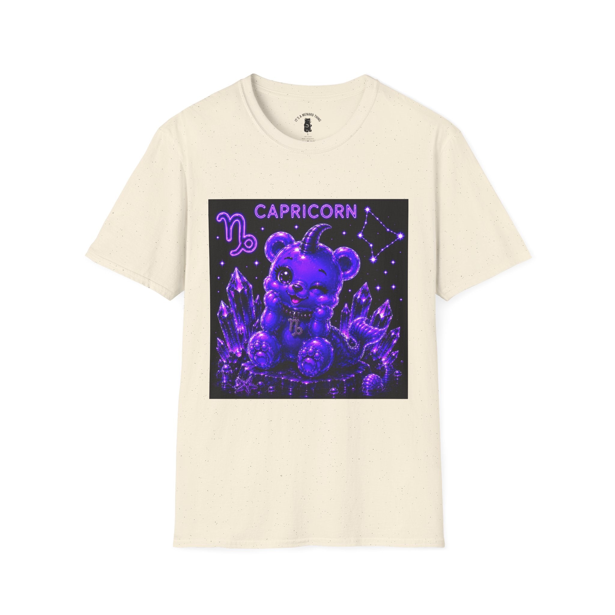Capricorn Zodiac Constellation Oozy Bear Friend- Graphic Shirt