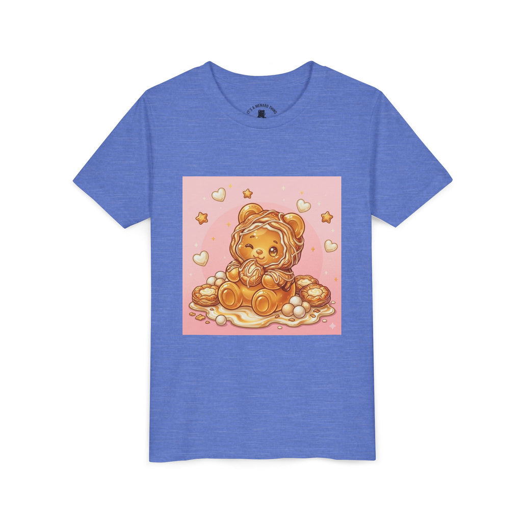Cheese Danish Gooey Gummy Bear in Puff PJs Graphic Tee