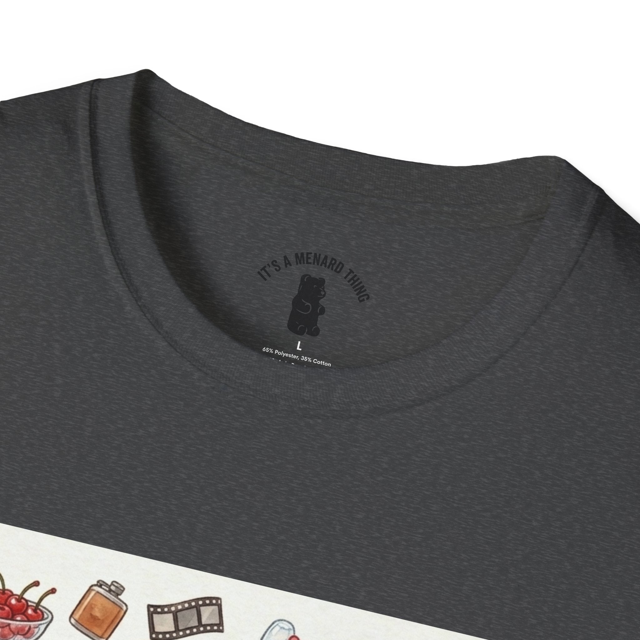 Shirley Temple Boozy Gooey Gummy Bear- Kawaii Graphic T-Shirt