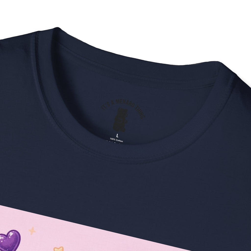 Ube & Condensed Milke Purple Gooey Gummy Bear — Kawaii Graphic Tee